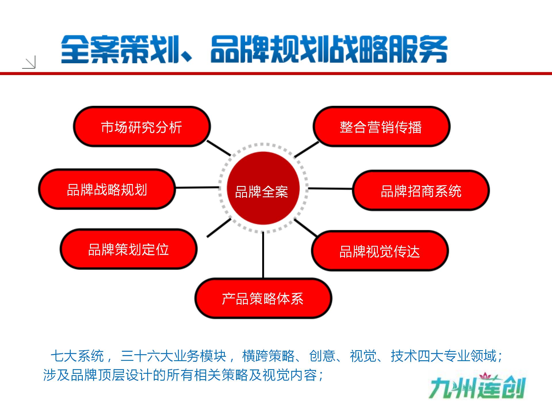 全案策划品牌规划战略服务